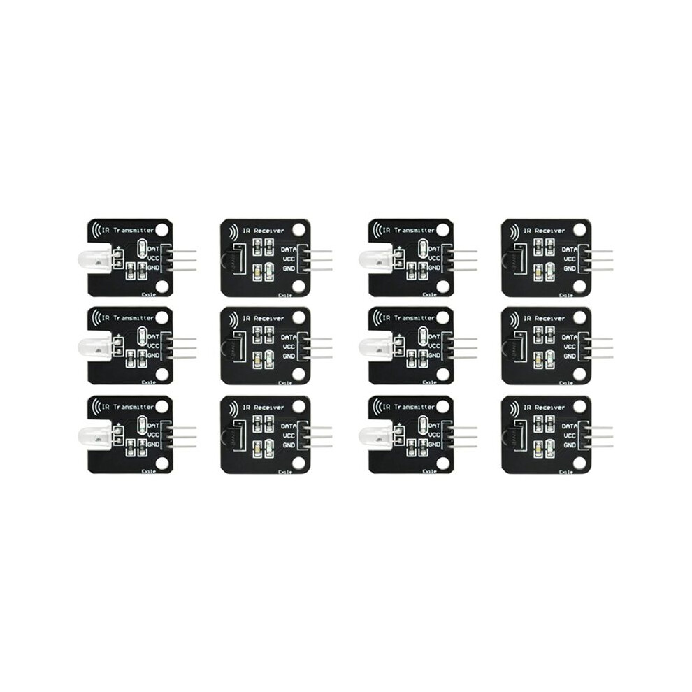 6X 38Khz Ir Receiver Ir Transmitter Sensor Module Kit Ir Digital 38Khz Infrared Receiver Module Infrared Sensor Module 6032660807976