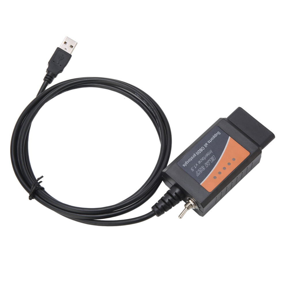 Obd2 Usb Adapter For Elm327 Diagnostic Scanner, Compatible With Forscan & Focccus 4691390537366