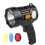 2X Handheld Flashlight Outdoor LED Strong Light LED Spot Lights Searchlight Outdoor Solar Lantern 9