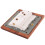5X 86 Type Solid Wood Panel  Wall Light Retro Brass Toggle  Wood Grain Electrical  Socket 1- 8