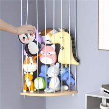 2X Corner Stuffed Animal Zoo, Large Stuffed Animals Storage, Vertical Toy Storage Organizer - for Plush Toy Holder
