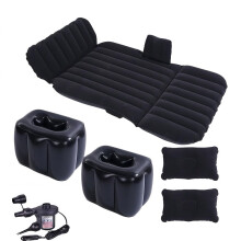 Car Air Mattress for Skoda Enyaq iV 20222025, LeakProof Inflatable Car Bed with Thickened Base for Back Seat Camping and Travel