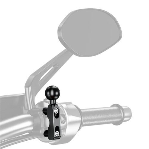 2X   Adapter Motorcycle Handlebar Brake Clutch Control Mount 25mm Ballhead Base