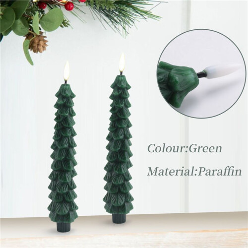 8X Simulation Candle Lamp Paraffin Decoration with Remote Control Atmosphere Modeling Lamp