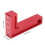 Aluminium 90 Positionierungsschiene, Rot, 75x45mm 9