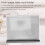 6X A4 Flip Table Menu Stand Multi-Page Table Card Rack Menu Display Stand Menu Holder Desk Menu 5