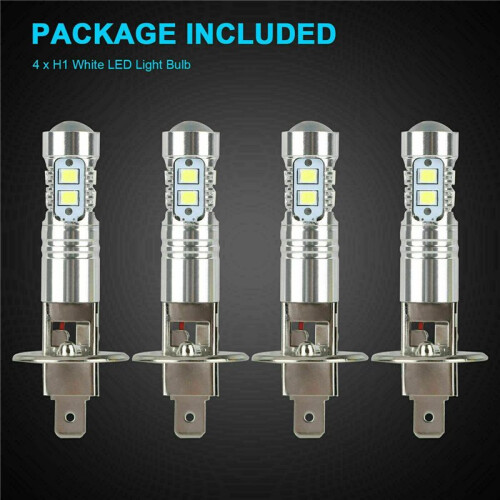 8PCS H1 LED Headlight Fog Driving Light Bulbs 6000K Super White 200W 1
