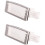4X Luce Targa Un LED per Auto per Dacia Duster 10-15 3