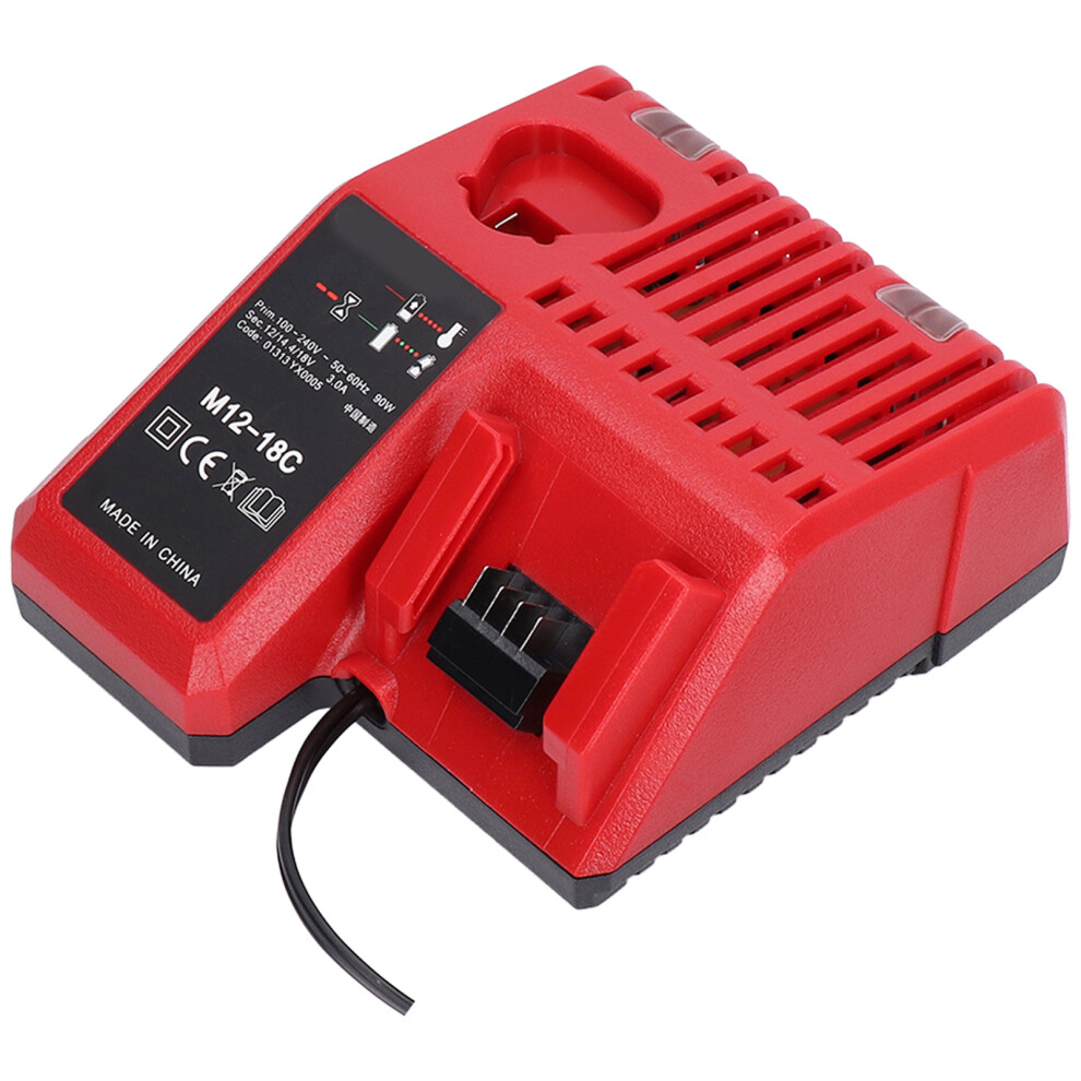 Lithium Battery Charger Maintainer 100-240V For M12 M14 M18 Packs 9341390538232