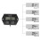 Motorcycle Tachometer Timer LCD Display for 2/4-Stroke Engines, Universal Compatibility 4