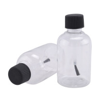 72 Pcs Plastic Empty Glue Bottles with Brushes 1.7 Oz Art Empty Paint Bottles Glue Toddlers Kids Art Crafts Supplies