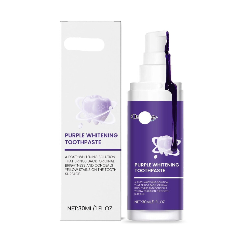 Whitening Mint Toothpaste Gentle Stain Removal Fresh Breath Brightness Boost 1PCS