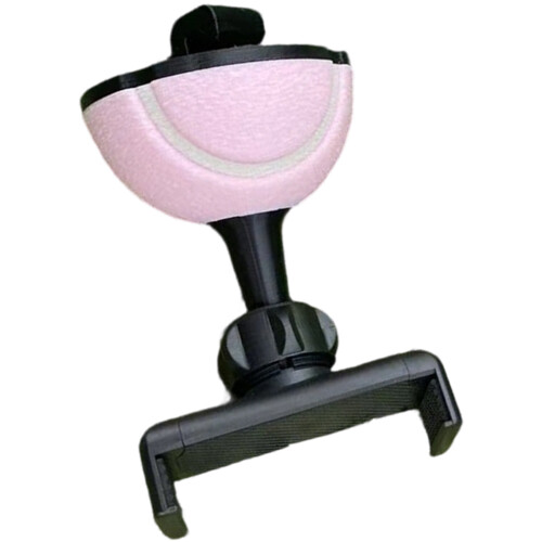 Support de caméra de tennis imprimé 3D universel pour filet-Rose