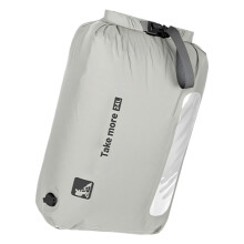 Large Capacity 12L/24L Vacuum Storage Bag with Clear-grey 12L