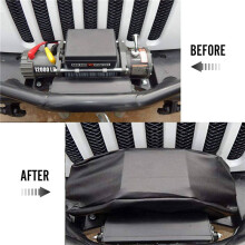 5X Winch Cover Heavy Duty Waterproof Winch Protection Cover Dust-Proof Universal Winch Cover for to 17500 Lbs