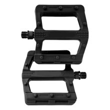 Adaptateurs de plaque de pédales de verrouillage de vélo,-Noir
