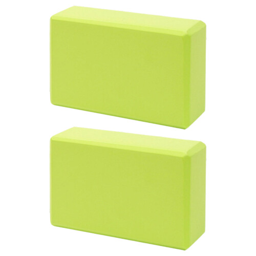 Simple Workout Cubes Gym Foams Brick Pilates Training-Green