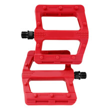 Biycles Flat Pedals Clip Converter Hochfeste Pedale-Rot