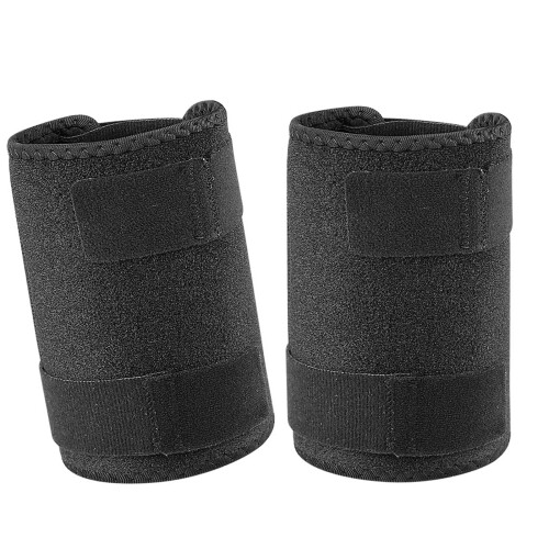 2PCS Arm Compressions Wrap with Nonslip Design Arm-L Black
