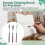 Pinstriping Brush Kit,3 Pcs Professional Striping Brushes Long Liner Script Scroll Rigger Brushes 4