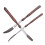 Pinstriping Brush Kit,3 Pcs Professional Striping Brushes Long Liner Script Scroll Rigger Brushes 7