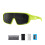 Oversized fit over-Fluorescerende gele gepolariseerde lenzen 1