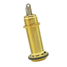 6,35 mm aluminium gitaaraansluitingen Socket-Gouden 2