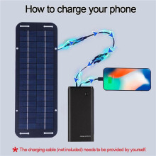 10X 12V 30W Portable Solar Panel Car Boat Power Solar Panel Battery Charger Maintainer