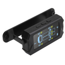 Car RV Truck TPMS 6 Wheels Sensor Solar Tire Pressure Monitoring System 0-8Bar Car External TPMS Sensor