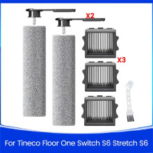 For Floor One S6 Stretch S6 Cordless Wet Dry Vacuum CleanerParts HEPA Filters Brush Rollers