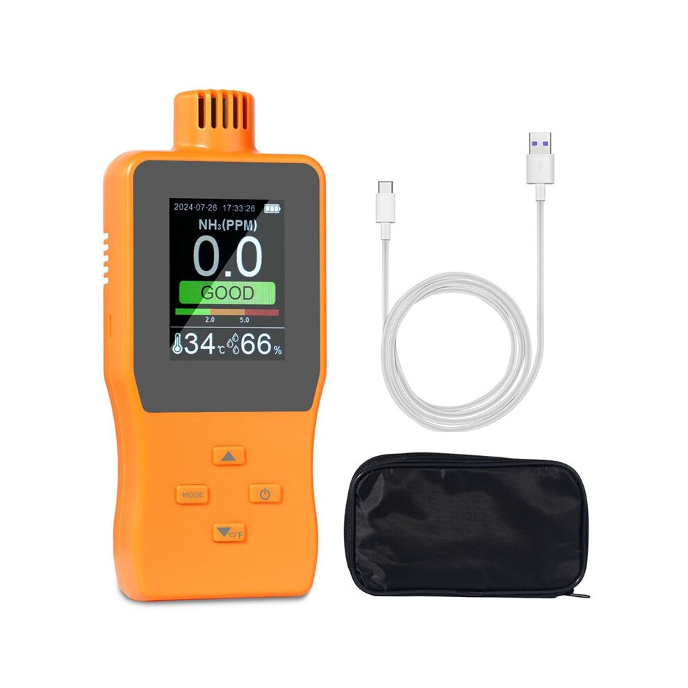 Ammonia Gas Detectors Nh3 Gas Analyzers Meter Alarm Device Digital Gas Leak Detectors 0-100Ppm 4711724326371