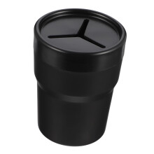 2pcs Car Trash Can with Lid, Compact Cup Holder Fit, OdorSealing, EasyClean Garbage Bin