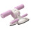 Adjustable Sit Up Bar Sit Up Support Tool-White flowers and pu 1