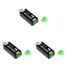 3X Waveshare USB A RS485 Convertidor en Serie RS485 MóDulo de ComunicacióN 300-921600Bps Circuito de ProteccióN ESD Incorporado