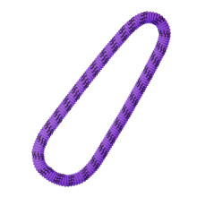 Flexibele veerstalen oefenhoepel Low Impact Fitness Hoop-Paars