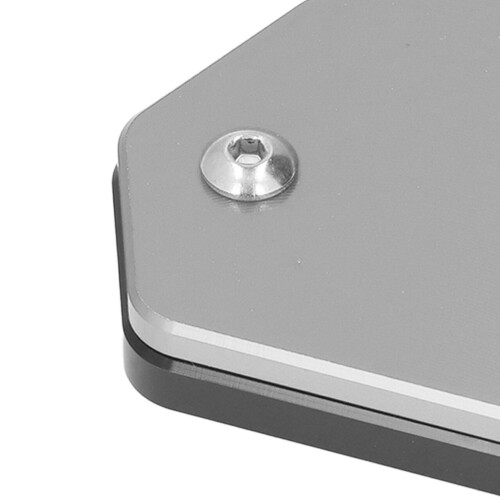 Base de caballete de aluminio CNC gris para Trident 660 2