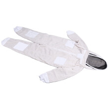 Breathable Bee Suit with Zipper, Detachable Veil
