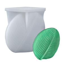 Bougie Moule Bricolage Ă la Main Feuilles Silicone Moule Feuille Feuille Verte Bougie Savon Ă la Main Moule