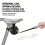 Adjusted Bike Towing Strap Automatic Retractable Mountain Bike 7