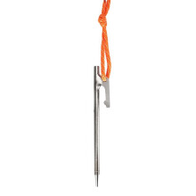 Titanium Alloy Tent Pegs Camping Tent Nail Outdoor Camping Windproof Fixed Nail for Canopy Tent Nail Accessories 30cm