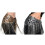 Leopards Print Dance Hip Wrap Skirt Glittering Sequins-Silver 2
