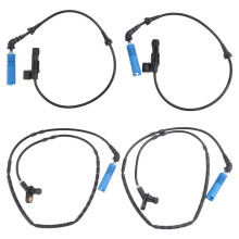 4Pcs Front+Rear Car Wheel Speed Sensor for E46 316 318 320 330 Z4 E85 E86 34526752681 34526752682 34526752683