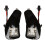 2PCS LED Rearview Puddle Light Under Side Mirror Welcome Lamp for  Alphard 20 Series Vellfire II,  Light 6