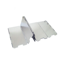 Outdoor Picnic 9-Piece Stove Wind Deflector Folding Wind Deflector Suitable for Camping Stoves and Butane Stoves