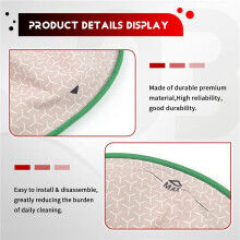 For PETKIT PURA MAX 2 Sandbox Litter Box Mat High-Performance Three Prevention Pad is Suitable Cat Toilet Cushion