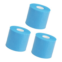 3Pcs Atmungsaktive Schwamm Bandage 6cmX20meter-Blau 6cmx20m