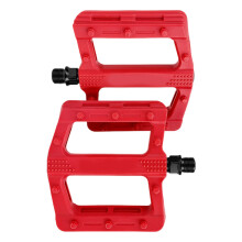 Antislip Bicycles Pedals Adapters Road Bike Plates Cleats-Red