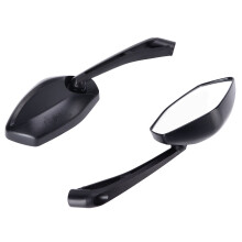2 Stück Schwarze Motorrad Konvexe Rückspiegel für S1000F/Z/Z750/Z800