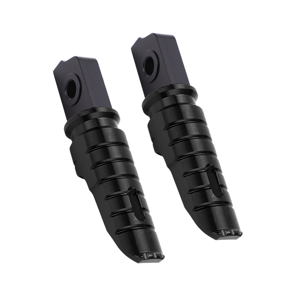 2Pcs Aluminum Motorcycle Front Footpegs For Gpr125, Gpr150, Apr150, Black 8251390546384