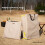 Compacts Oxford Fabric Storage Bag Camp Accessory-Khaki L 7